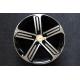 7.5J 5 Spoke Alloy Wheels 19 Inch Rims For Volkswagen GOLF VII 7 R