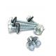 Plain Stainless Steel Galvanized Hex Head Self Drilling Screw DIN 7504 Roofing