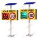 Integrated Radar Solar Powered Radar Speed Signs for Customizable Parameter Setting via Phone APP or PC Software