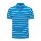 Flyita Breathable Blue Polo T Shirt 3D Embroidery Logo