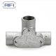 Threaded Gi Conduit Pipe Fittings Channel 20mm Inspection Tee
