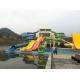 Medium Outdoor Commercial Water Slide Combination for Adults and Kids