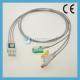 M1672A Philips 3 Lead ECG cable,3 Lead ecg lead Set