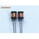 19R104C Through Hole Inductor , Copper Wire 100uh Inductor SMD H Type