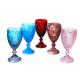 Food Grade Lead Free Solid Colored 11 Oz Wine Goblet Glass
