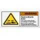 Custom Printing UV Resistant Safety Warning Durable Labels stickers