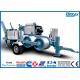 28 Ton Hydraulic Tension Stringing Equipment With High Power 280kN