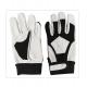 Driving Thick Black Elastic Cuff Sheep Leather Gloves