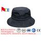 Customize Black Fisherman Bucket Hat Custom logo For man woman