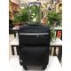 Lightweight Fabric Luggage Bag 20 Inch 22 Inch 24 Inch Black Color