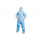 Lightweight Disposable Protective Coveralls Medical Lab Coats Anti Foul
