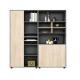 Data Storage Wooden File Combination Bookcase for Simple Design Style Office