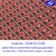 Jacquard Coin Pattern Carbon Aramid Fabric Black / Red Carbon Aramid Hybrid Fabric