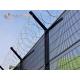 3m height Airport Perimeter Fencing | HeslyFence Factory Direct Sales | Concertina Razor Wire