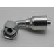 Female ORFS Swivel 45 Elbow Hydraulic Fitting Forged Stainless Steel Material 15943-8-6