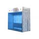 Stainless Steel PLC Controlled Dispensing Booth Custom Capacity Silver Color