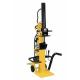 Diesel Power Vertical Log Splitter Feeding Forest 45 Ton Wood Splitter