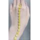 Pear Cut Yellow Diamond Tennis Bracelet VS Clarity T13.68ct 18k White Gold Ring