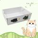 Item Type White Cat Litter Box Eco Friendly Waterproof Disposable Pet Travel Box