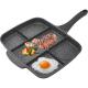 5 4 3 In 1 Divided Frying Pan Barbecue Grill Electric 2000W
