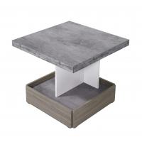 Wood Small Round And Square Modern Coffee Table For Hotel / Office