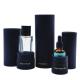 30ml 50ml 100ml Black Kraft Cardboard Paper Tube Perfume Bottle With EVA Insert
