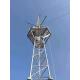 50m Electric Communication Mast Guyed Lattice Tower