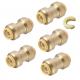 Plumbing Shark Bite Fittings And Valve Quick Connection Fittings Lead-free China Brass And Copper PEX AL PEX Push Fit Fittings