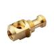 Customized High Precision CNC Lathe Brass Connection Parts for Medical Component