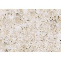 Polished Quartz Kitchen Island Countertops Solid Surface A Grade NSF / SGS Certificate