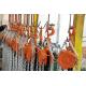 Hand Lifting Manual Chain Hoist With Alloy Steel , 1 / 1.5 Ton Load Capacity