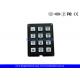 Rugged Plastic Industrial Numeric Keypad 12 Keys For Access Control System