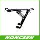 Adjustable universal road/mountain bicycle rear carrier/storage