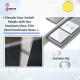 High Transparency Switch Panel Material Glass – can be AR Coated, 1.0mm
