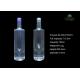 700 ML transparent round  bottle for Gin