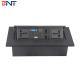 Pre-wired Type Pop Up Conference Table Socket Box with power data outlet