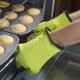 Kitchen Oven Silicone Multifunctional Gloves Heatproof With Cotton