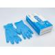 Blue Non-Medical Powder Free Examination Disposable Nitrile Gloves