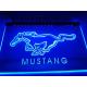 Acrylic Illuminated Ford Mustang Car Logo Display Neon LED Neon Light Sign