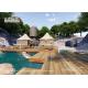 Elegant Luxury Glamping Tents , Five Star Hotel Outdoor Party Tents