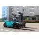 Battery Operated Electric Forklift Truck , Industrial 12 Ton / 10 Ton Electric Forklift