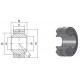 RADIAL SPHERICAL PLAIN BEARINGS S..PB SERIES, Requiring maintenance, Steel/Brass