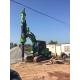 High Security Green Hydraulic Piling Rig 10m Max Drilling Depth 1200mm Max. drilling diameter