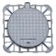 Municipal Ductile Iron Manhole Cover D400 Round Composite 850 * 850mm