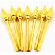 Dental Lab Golden Tungsten Carbide Burs for Dental Low Speed Handpiece