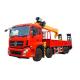 6455 Kg Mobile Truck Mounted Crane With Boom Lifting Capacity 16 Tons