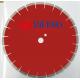 36 Inch 40 Inch Laser Welded Saw Blade For High Speed Saw With Small U Slot  Red