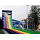 Multi Color Water Park Slide Environmental Protection Roller Coaster Rafting Slide