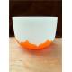 Orange Chakra Lotus Set Quartz Crystal Singing Bowls 440HZ Top Quality Made In China