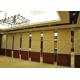 Staking Ceramic Ring Wooden Room Partitions Folding Door For Exhibition Halls